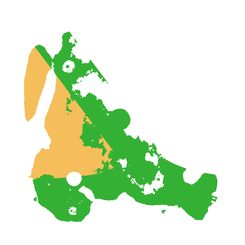 Biome Rust Map: Procedural Map, Size: 3000, Seed: 18022