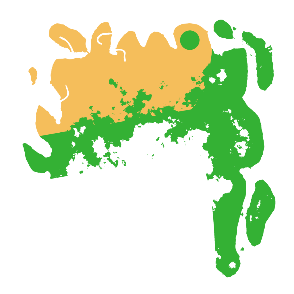 Biome Rust Map: Procedural Map, Size: 4000, Seed: 9487