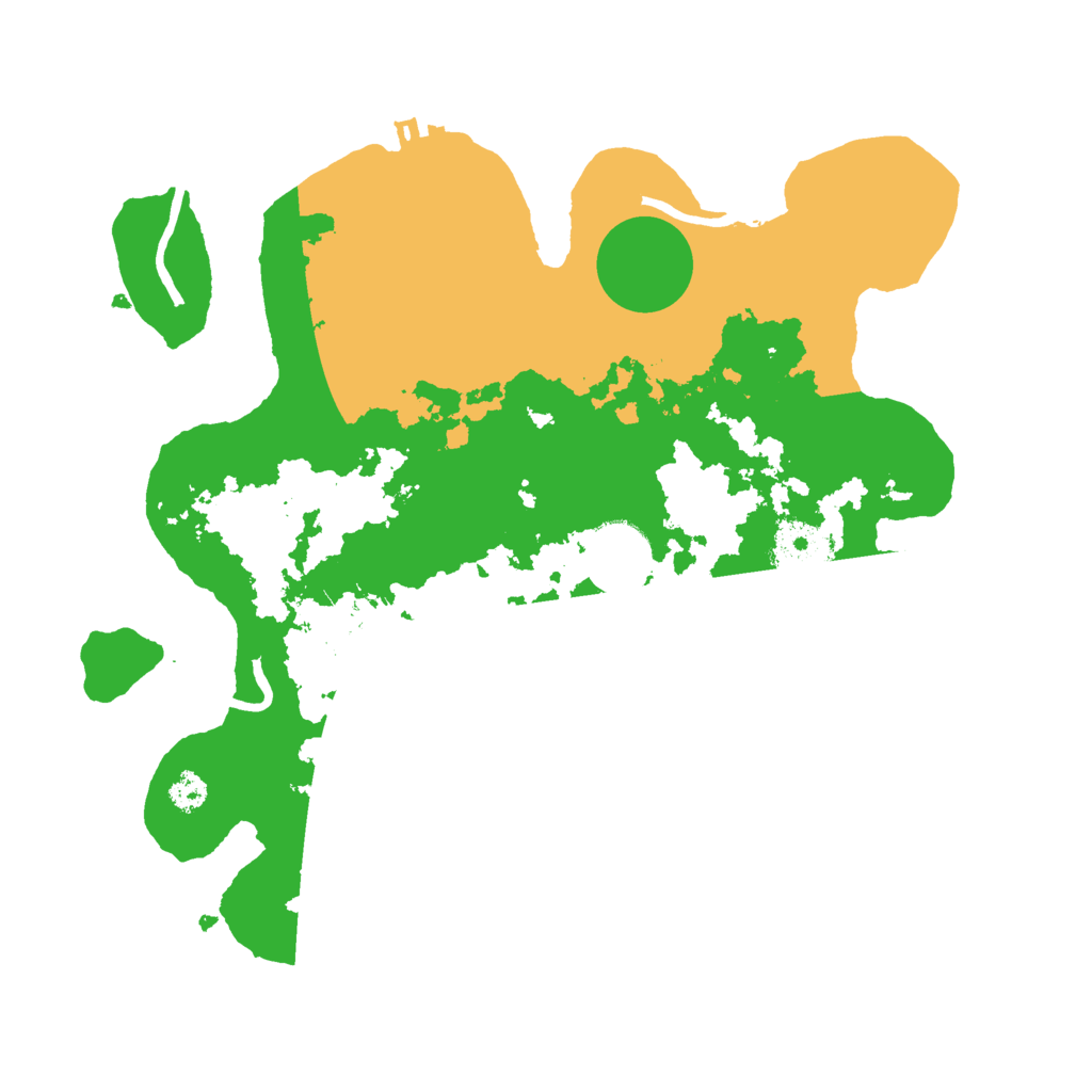 Biome Rust Map: Procedural Map, Size: 3000, Seed: 1202