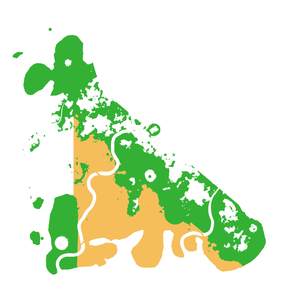 Biome Rust Map: Procedural Map, Size: 3850, Seed: 651329164