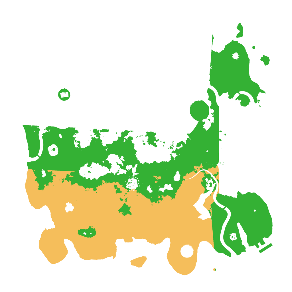 Biome Rust Map: Procedural Map, Size: 4000, Seed: 587938105