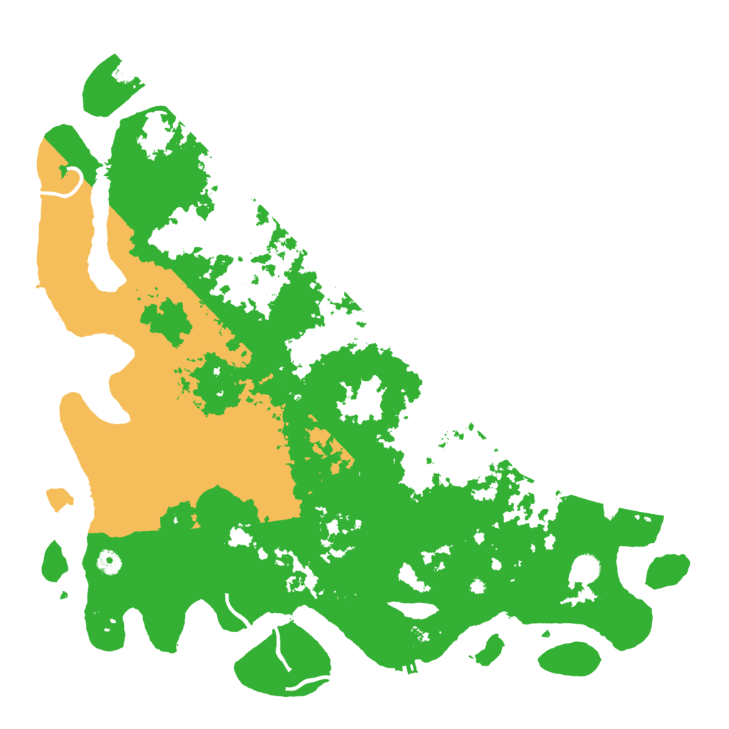 Biome Rust Map: Procedural Map, Size: 4500, Seed: 1075736903