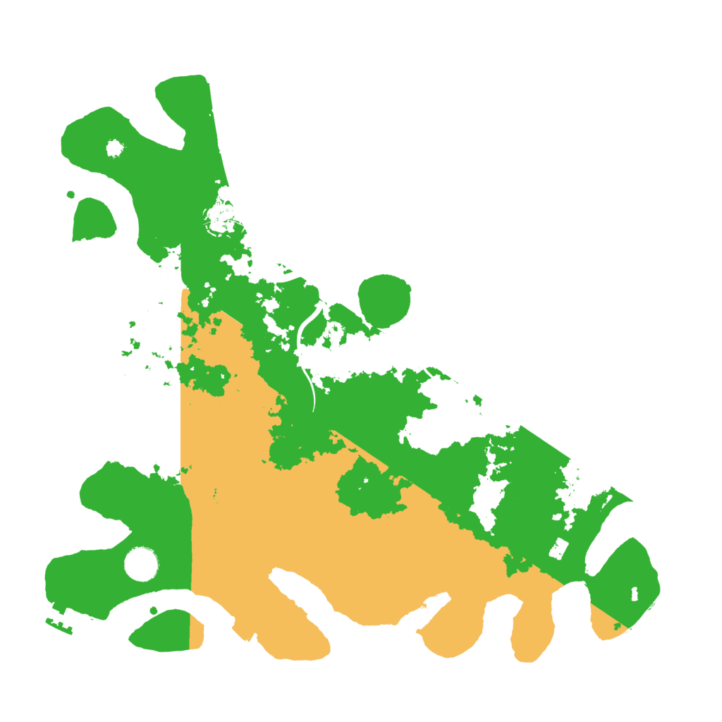 Biome Rust Map: Procedural Map, Size: 3750, Seed: 864421