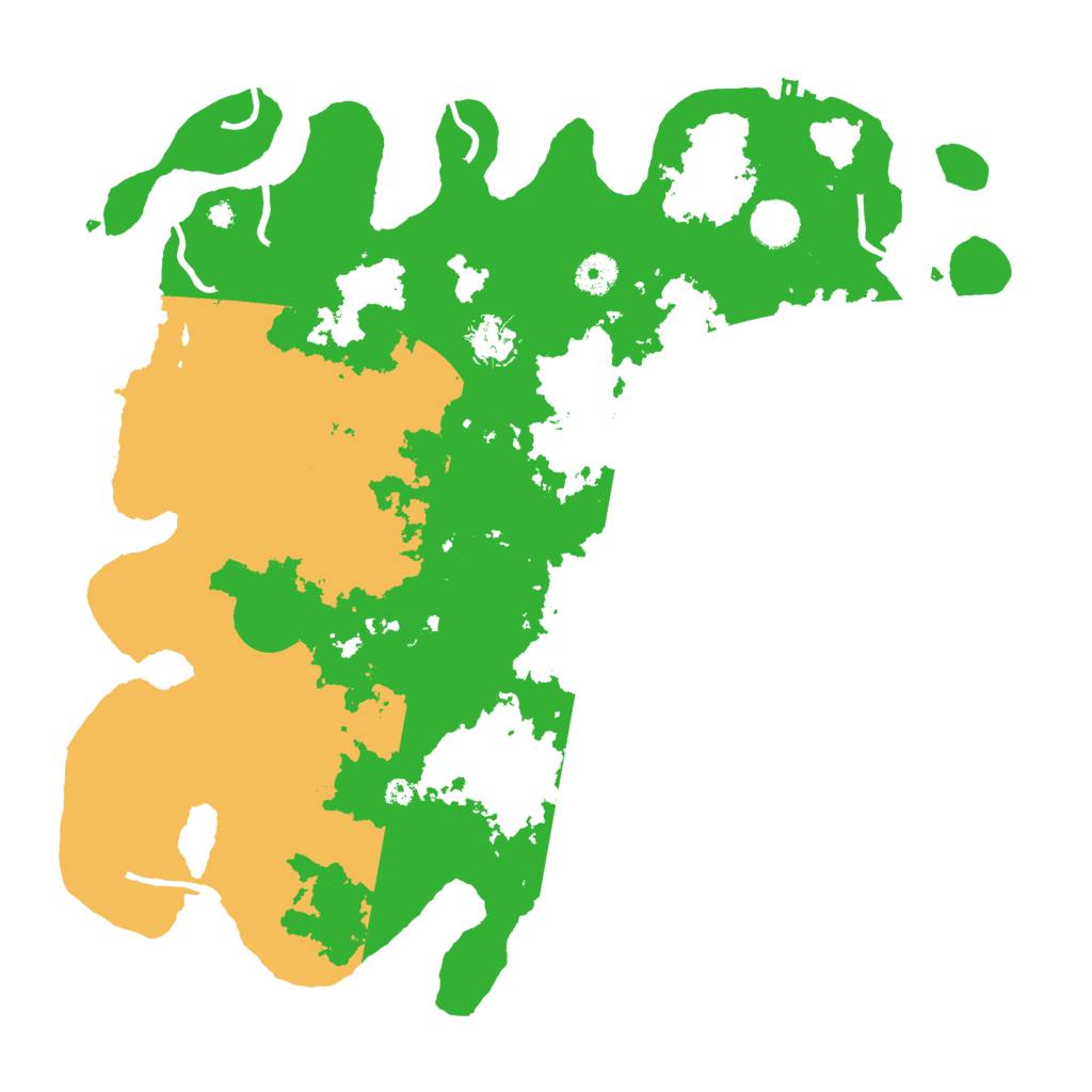 Biome Rust Map: Procedural Map, Size: 4000, Seed: 5894