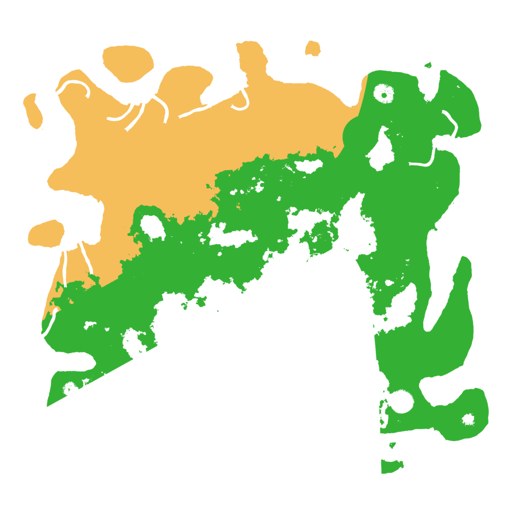 Biome Rust Map: Procedural Map, Size: 3950, Seed: 542