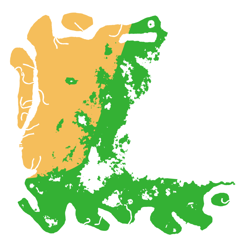 Biome Rust Map: Procedural Map, Size: 5000, Seed: 88998