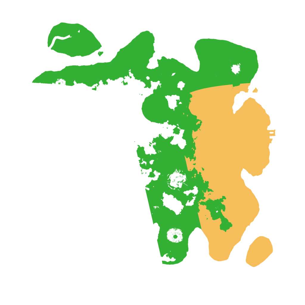 Biome Rust Map: Procedural Map, Size: 3000, Seed: 31827