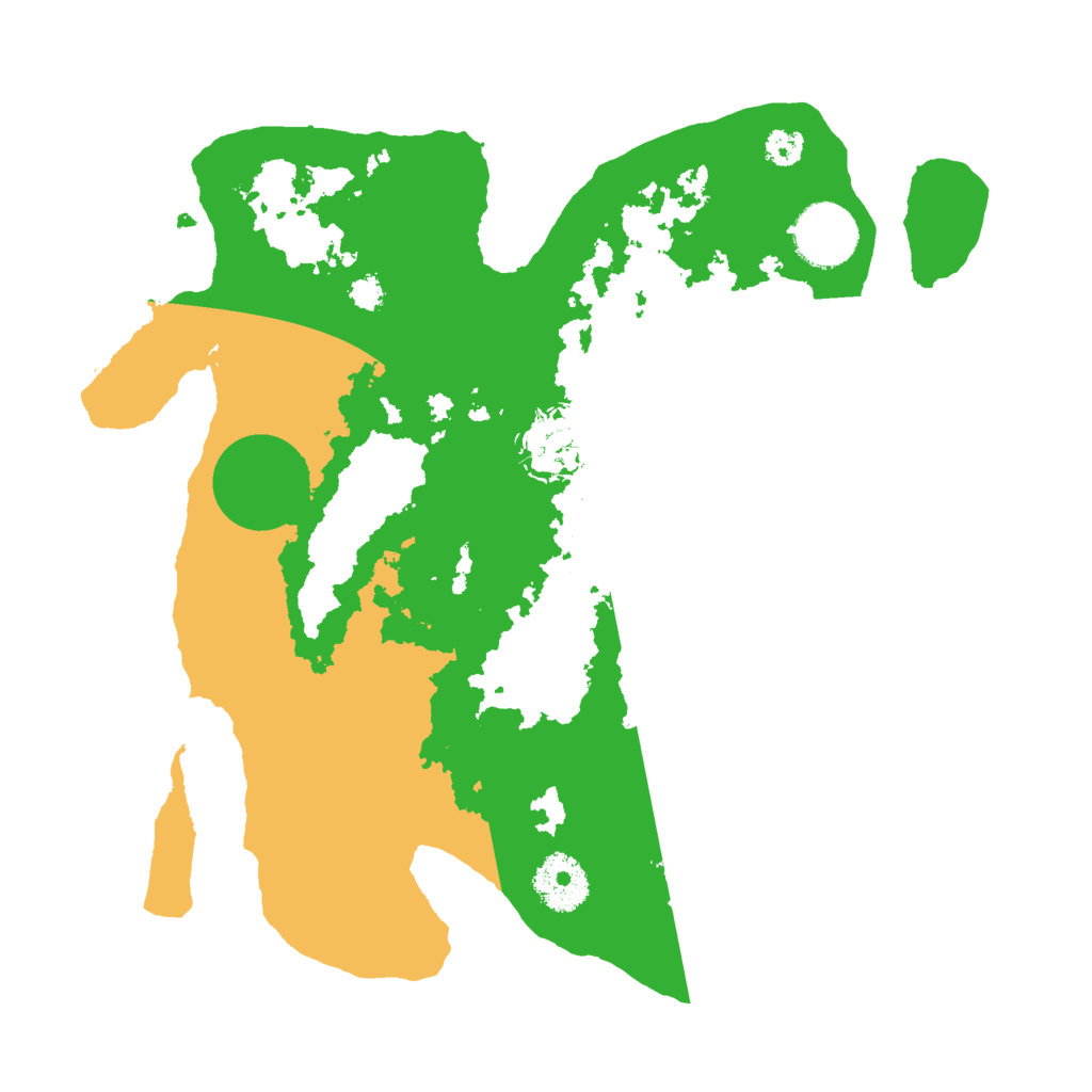 Biome Rust Map: Procedural Map, Size: 3000, Seed: 7157