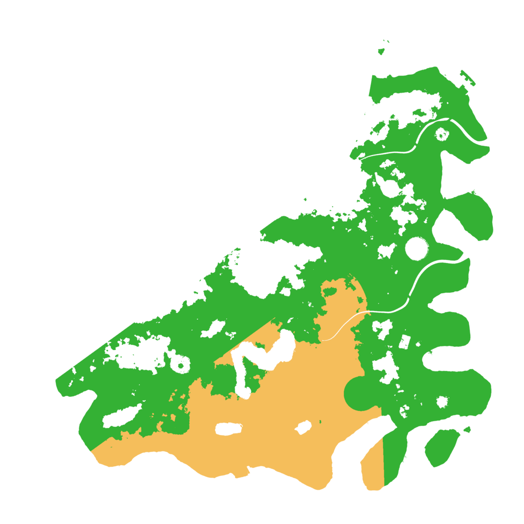 Biome Rust Map: Procedural Map, Size: 4000, Seed: 3664298