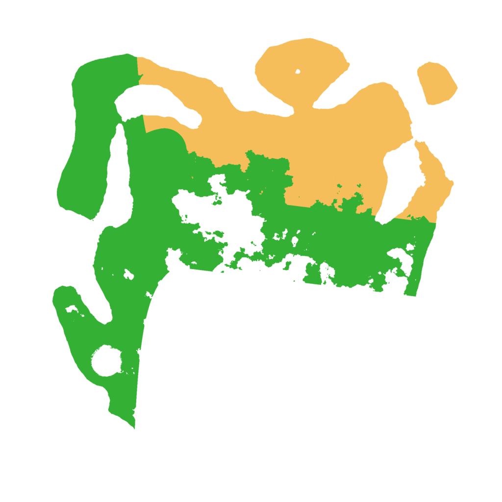 Biome Rust Map: Barren, Size: 3000, Seed: 14533