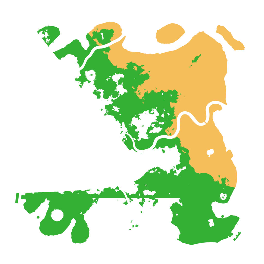 Biome Rust Map: Procedural Map, Size: 3850, Seed: 814657005
