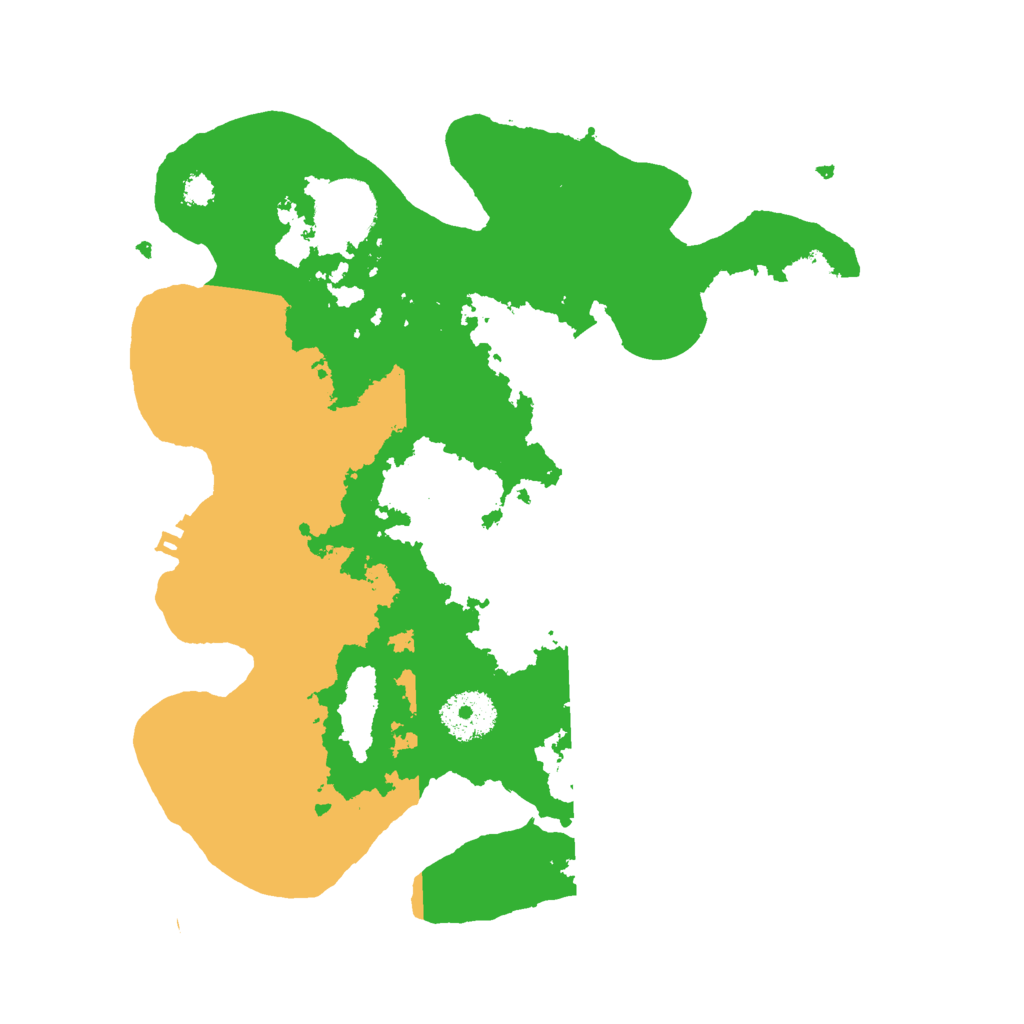 Biome Rust Map: Procedural Map, Size: 3000, Seed: 27534