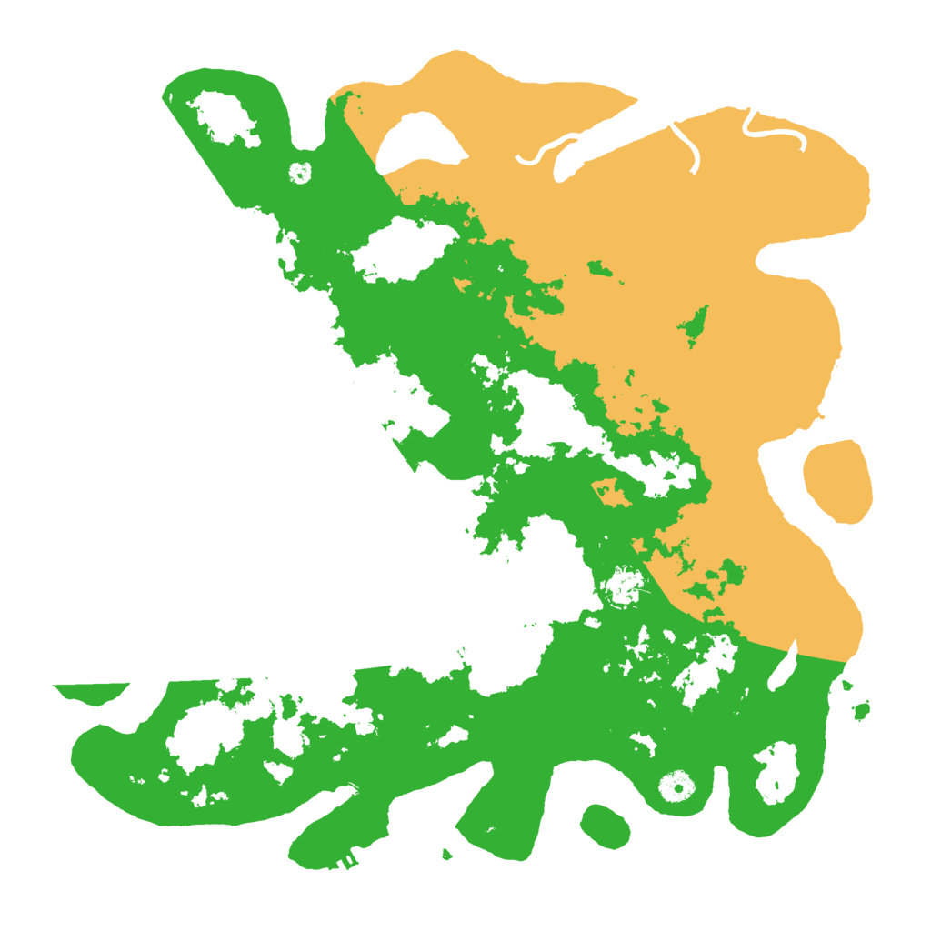 Biome Rust Map: Procedural Map, Size: 4250, Seed: 2345432