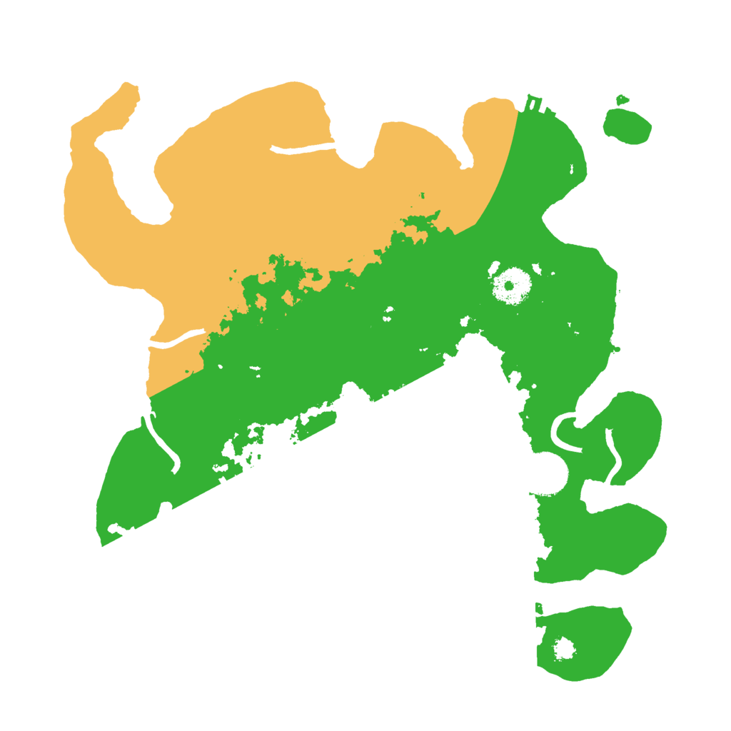 Biome Rust Map: Procedural Map, Size: 3000, Seed: 1072022