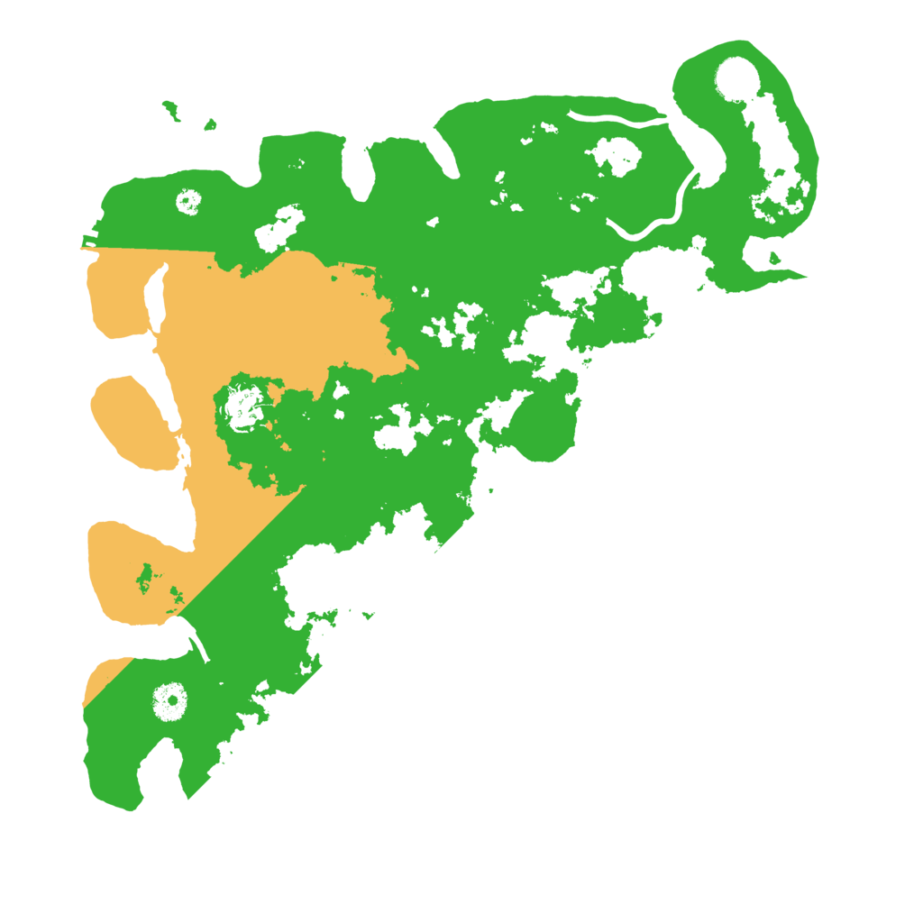 Biome Rust Map: Procedural Map, Size: 3750, Seed: 407927285