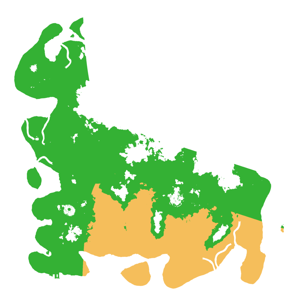 Biome Rust Map: Procedural Map, Size: 4050, Seed: 2073117660