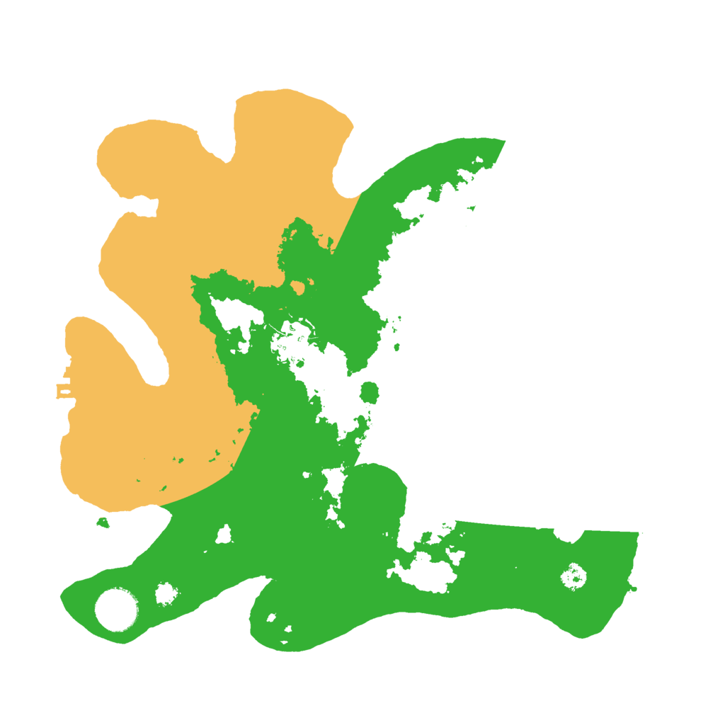 Biome Rust Map: Procedural Map, Size: 3000, Seed: 1992210635