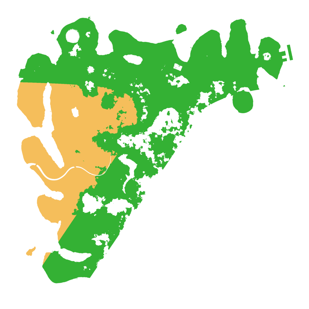 Biome Rust Map: Procedural Map, Size: 4000, Seed: 2118409894
