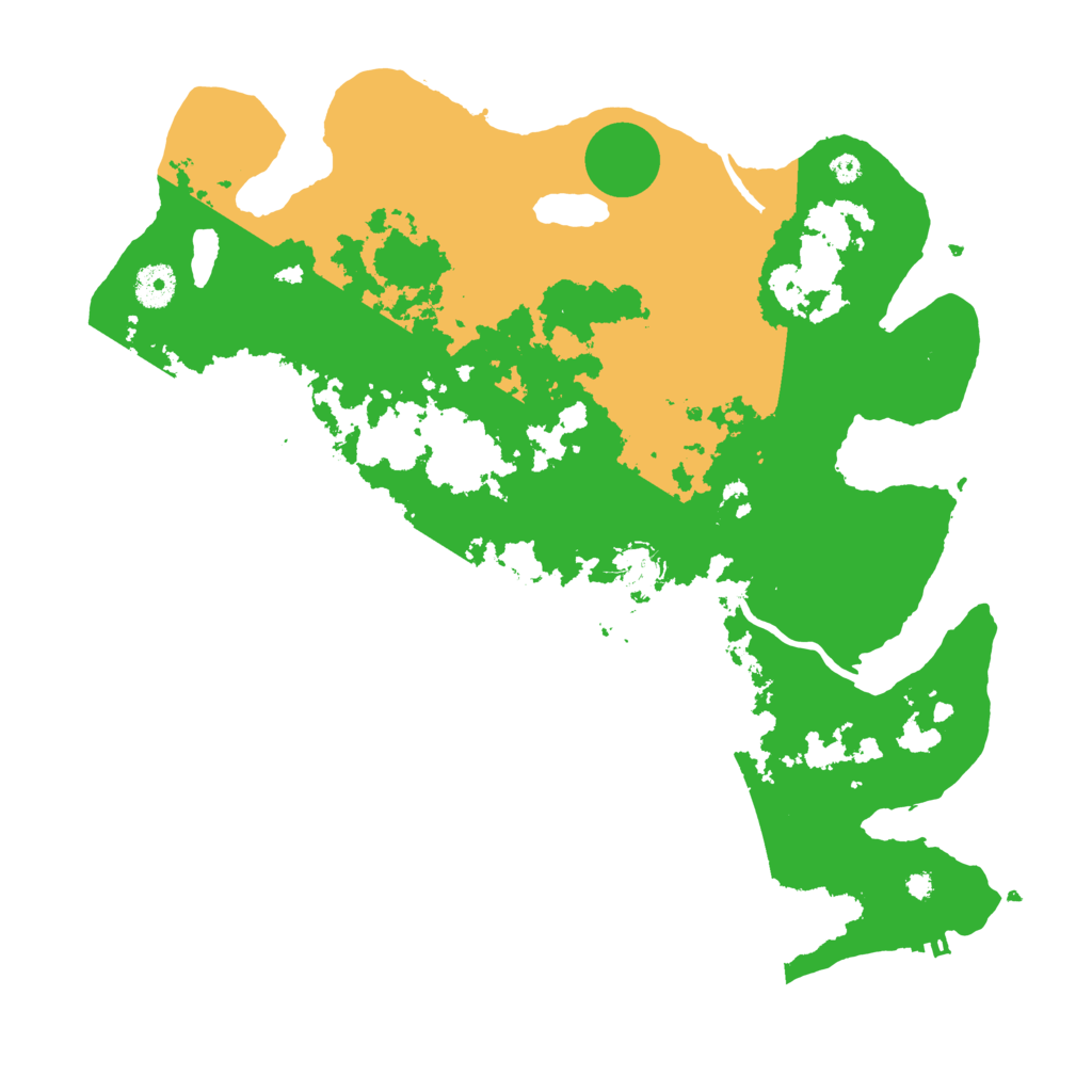 Biome Rust Map: Procedural Map, Size: 3850, Seed: 161075964