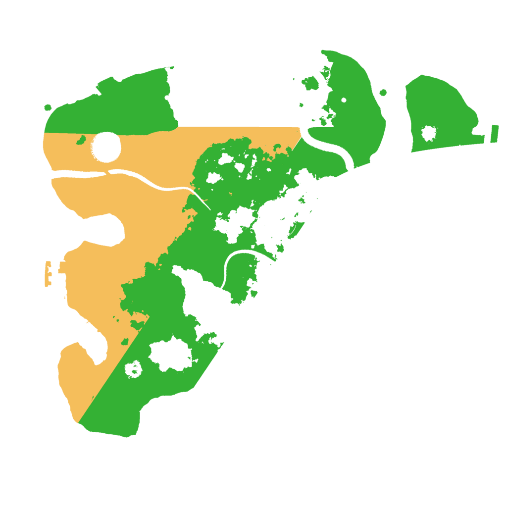 Biome Rust Map: Procedural Map, Size: 3000, Seed: 550046197