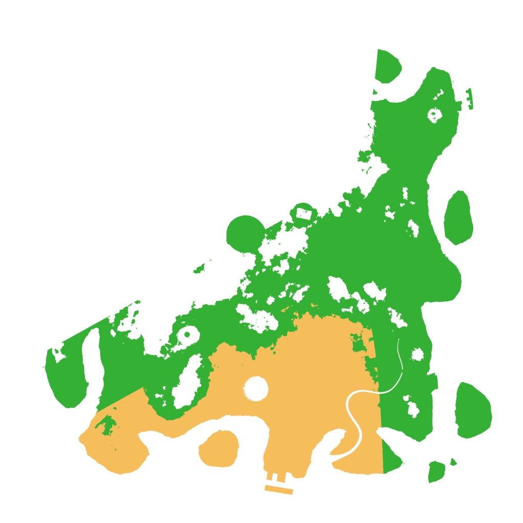 Biome Rust Map: Procedural Map, Size: 3750, Seed: 189989041