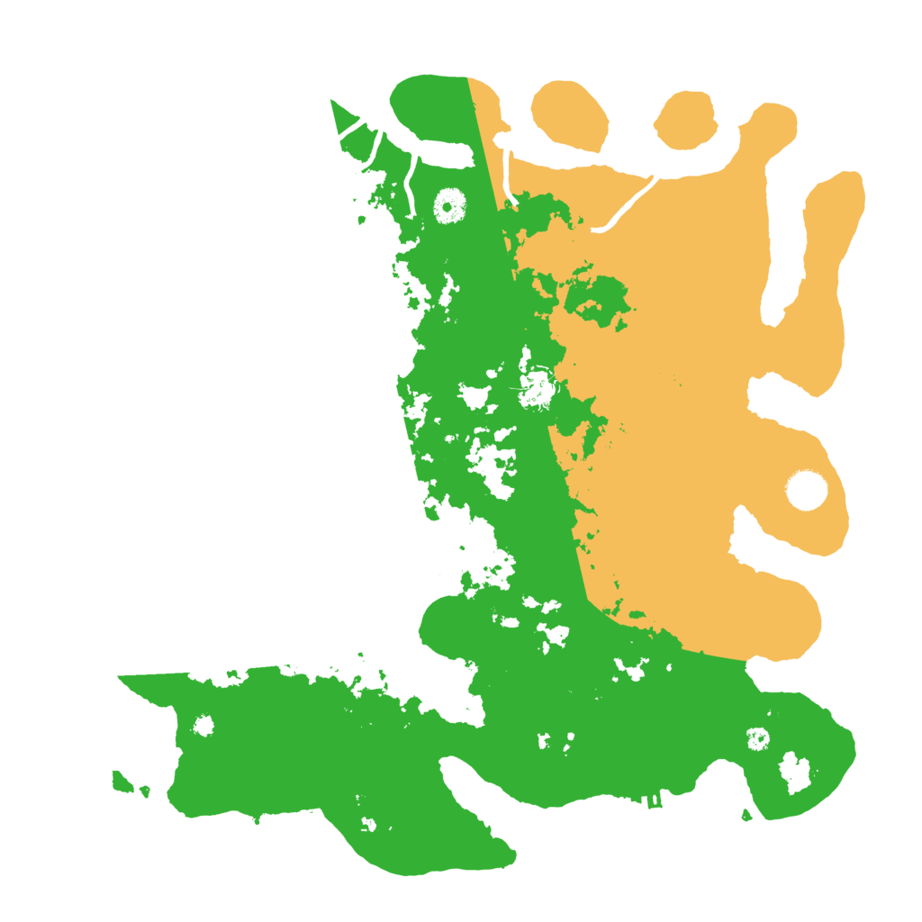 Biome Rust Map: Procedural Map, Size: 4000, Seed: 301774