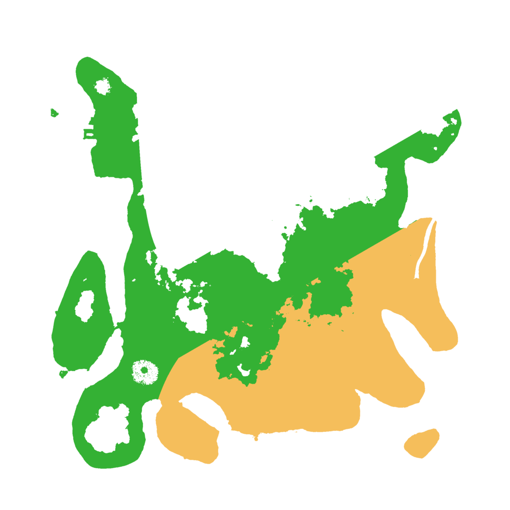 Biome Rust Map: Procedural Map, Size: 3000, Seed: 203930207