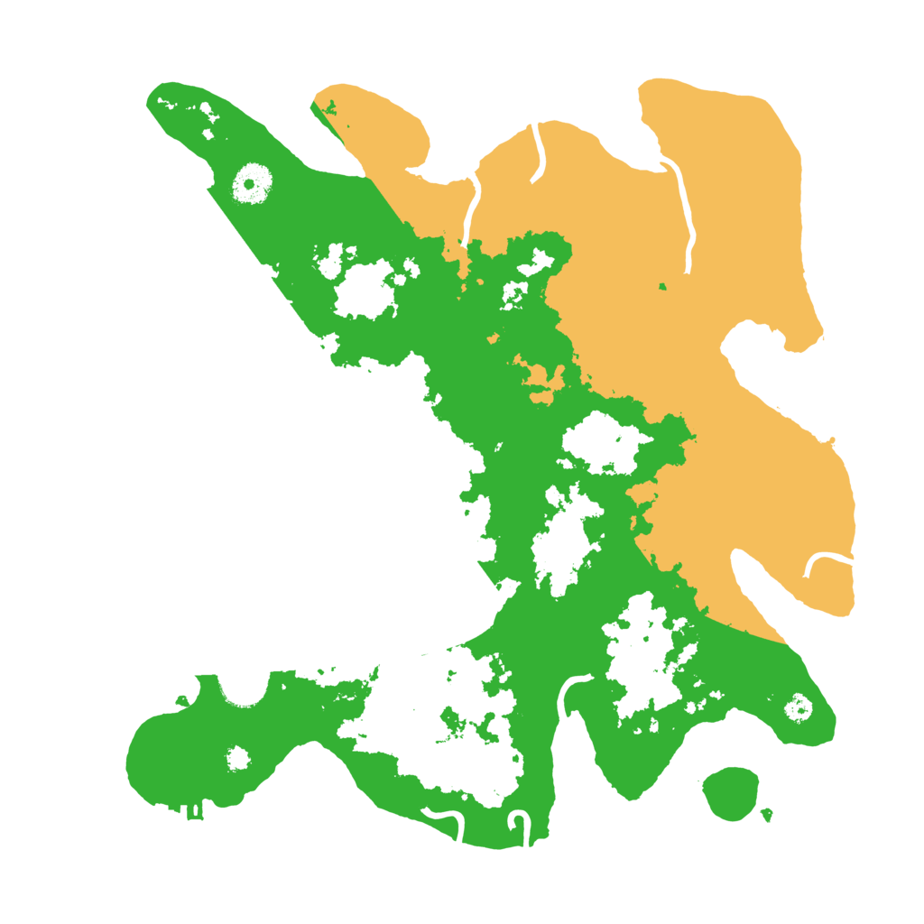 Biome Rust Map: Procedural Map, Size: 3500, Seed: 1380660399