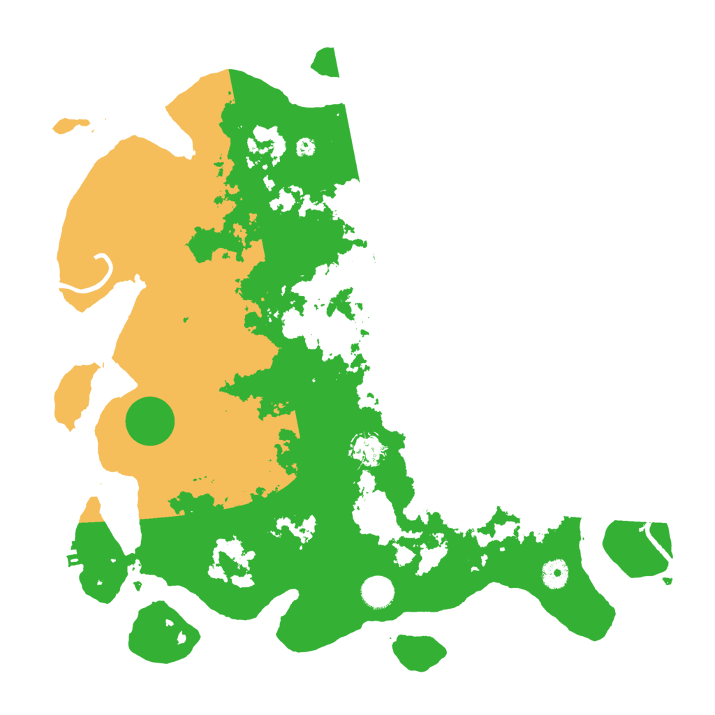 Biome Rust Map: Procedural Map, Size: 3850, Seed: 549253757