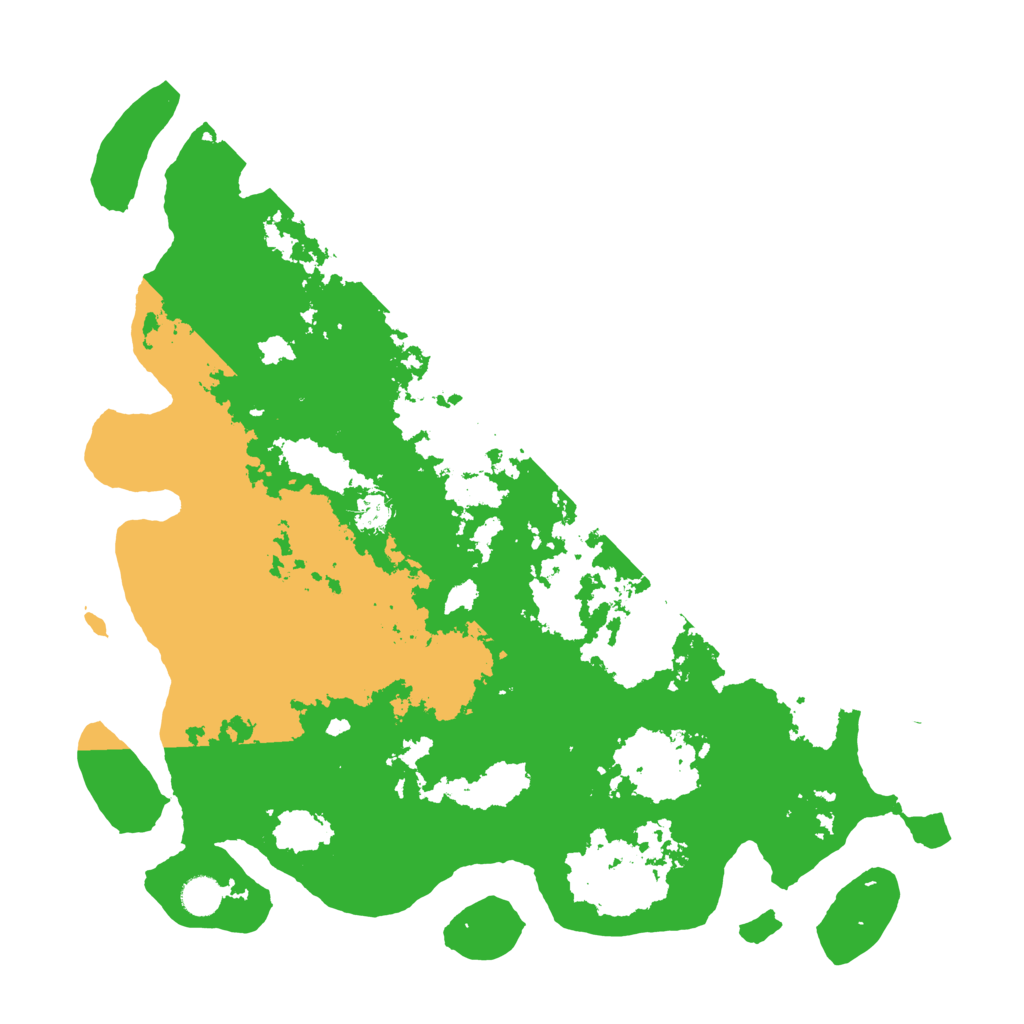 Biome Rust Map: Barren, Size: 4500, Seed: 42069