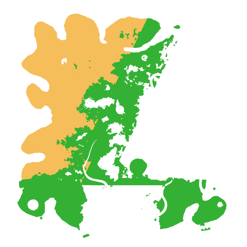 Biome Rust Map: Procedural Map, Size: 4000, Seed: 286732623