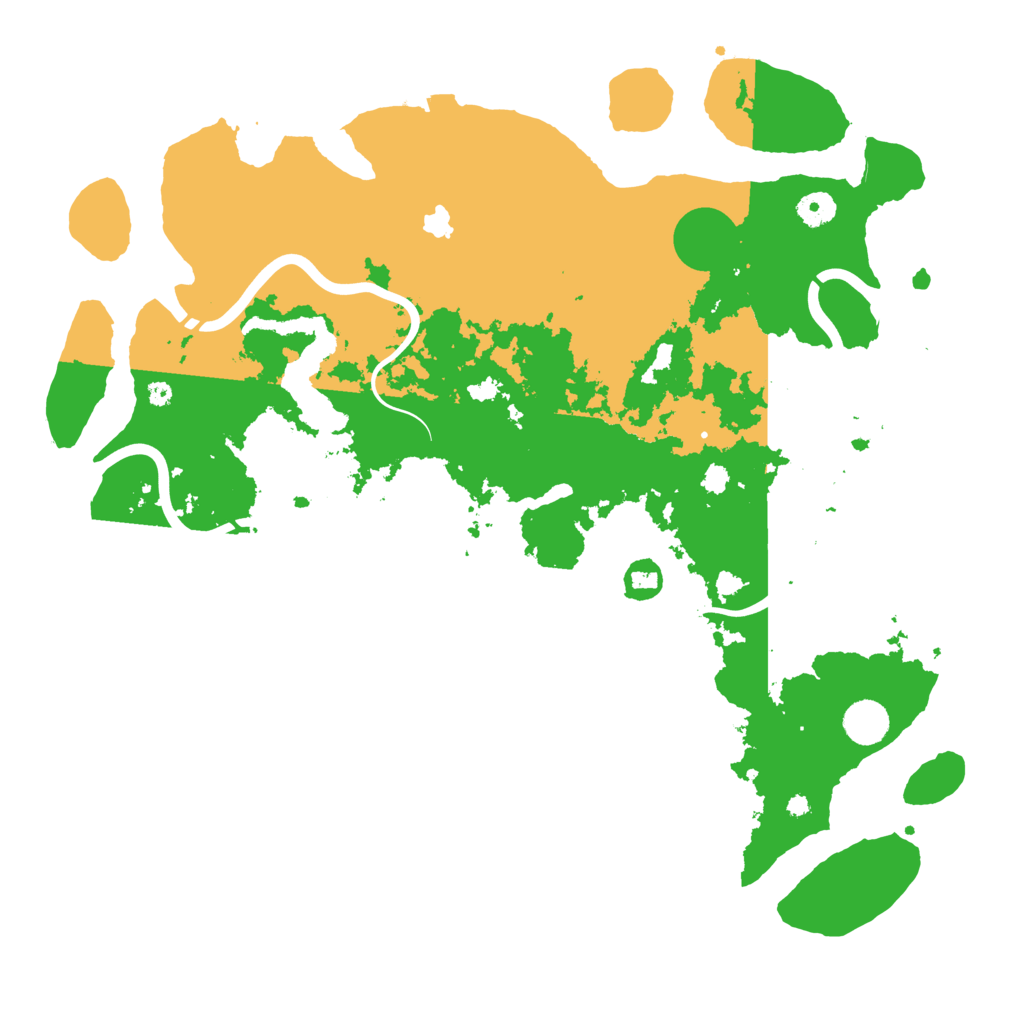 Biome Rust Map: Procedural Map, Size: 4250, Seed: 816455921
