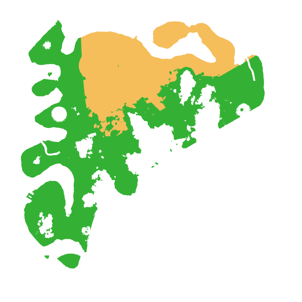 Biome Rust Map: Procedural Map, Size: 3500, Seed: 2144339198