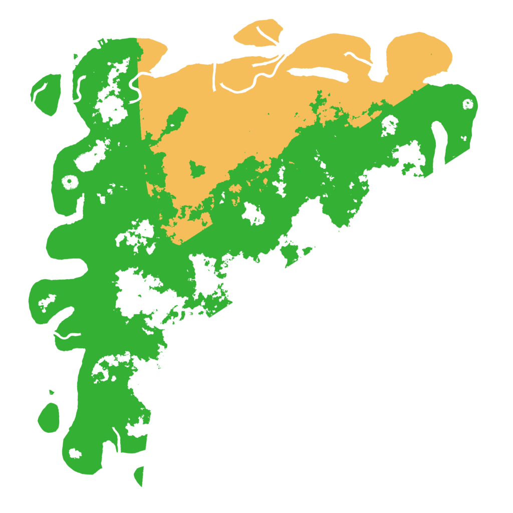 Biome Rust Map: Procedural Map, Size: 5000, Seed: 662888524