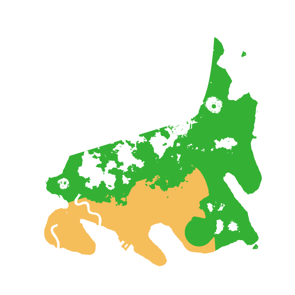 Biome Rust Map: Procedural Map, Size: 2750, Seed: 775623374