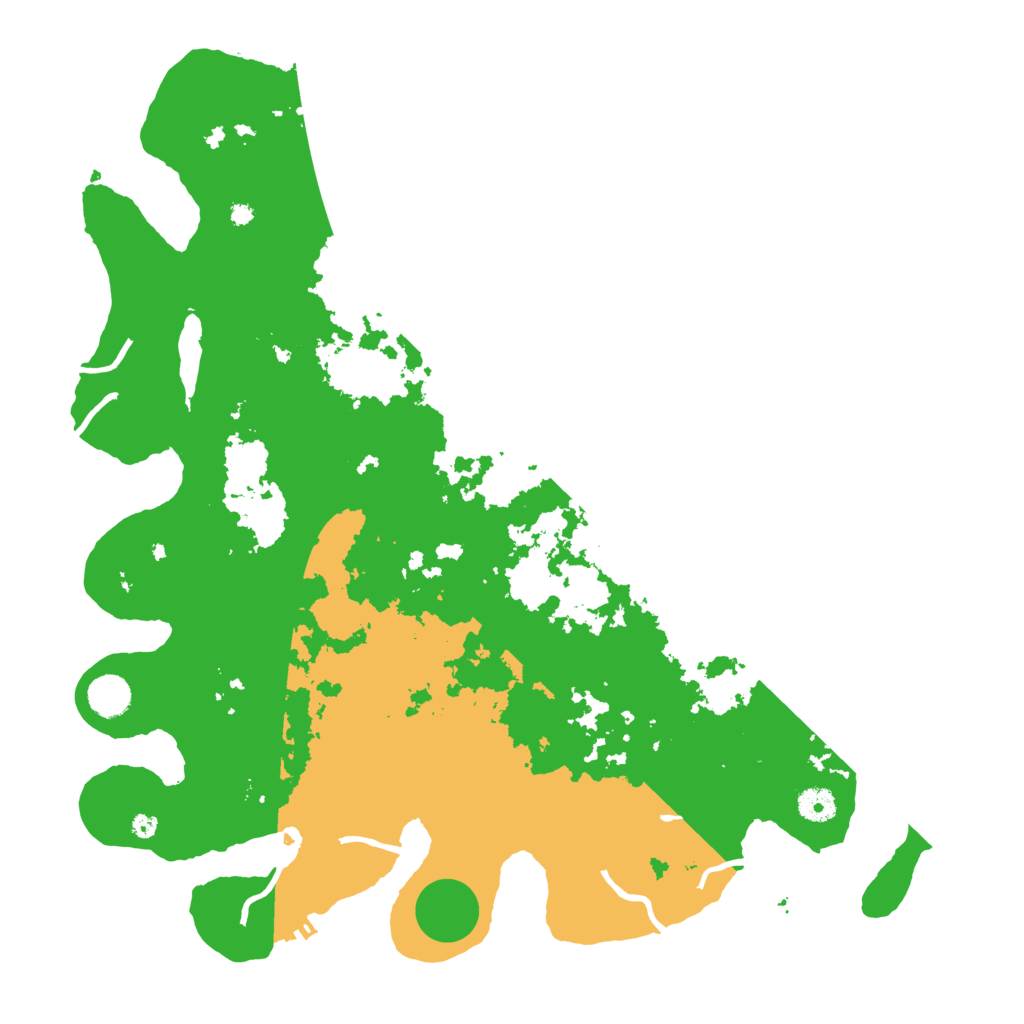 Biome Rust Map: Procedural Map, Size: 4250, Seed: 7446996