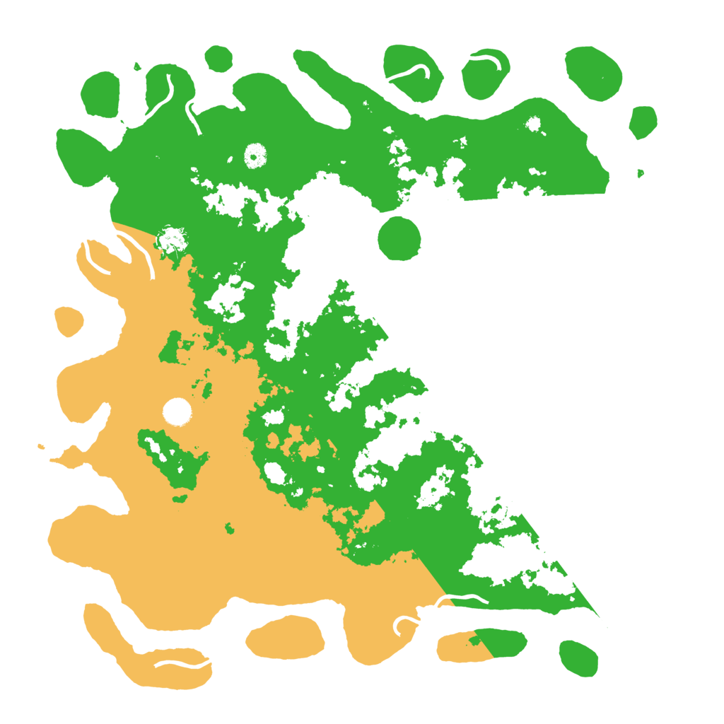 Biome Rust Map: Procedural Map, Size: 4500, Seed: 169420503