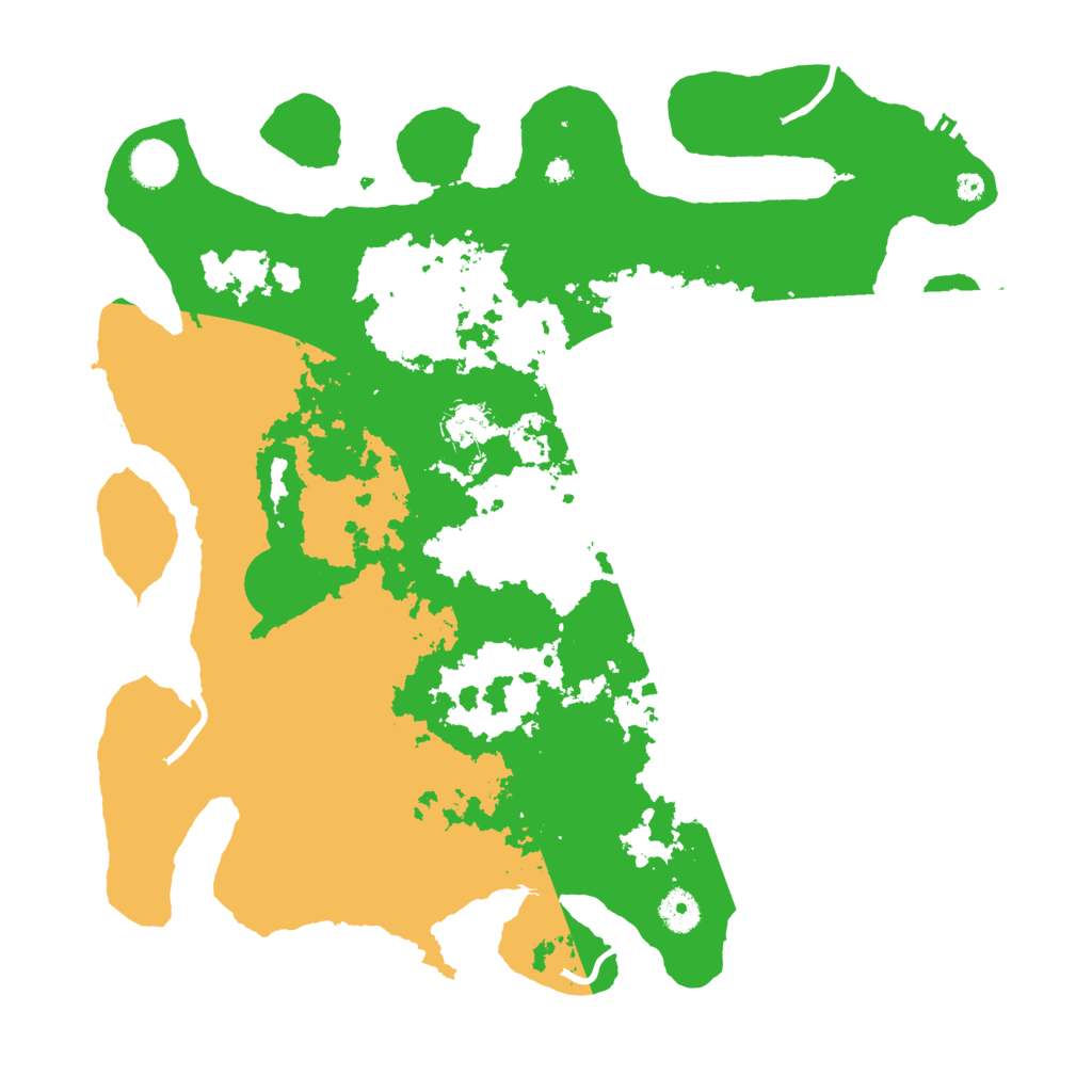 Biome Rust Map: Procedural Map, Size: 4000, Seed: 886336