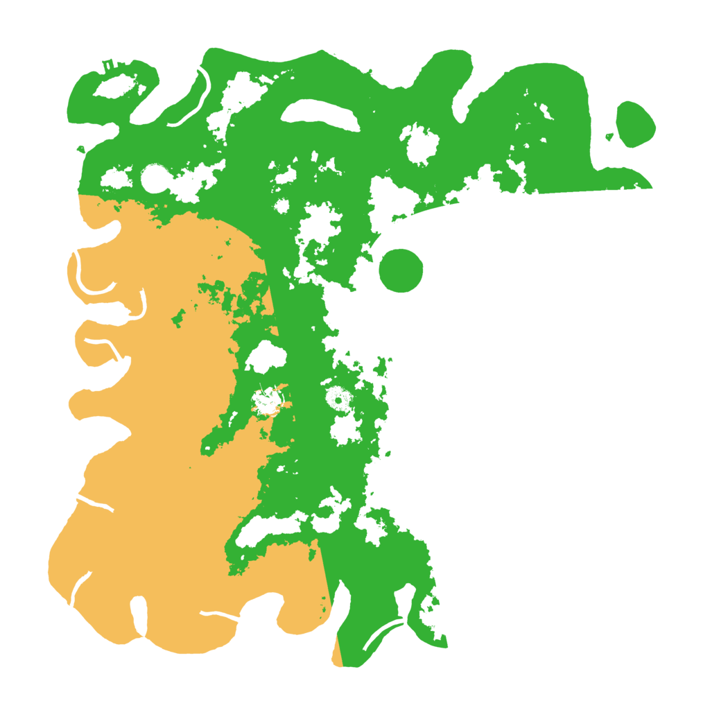 Biome Rust Map: Procedural Map, Size: 4300, Seed: 633282