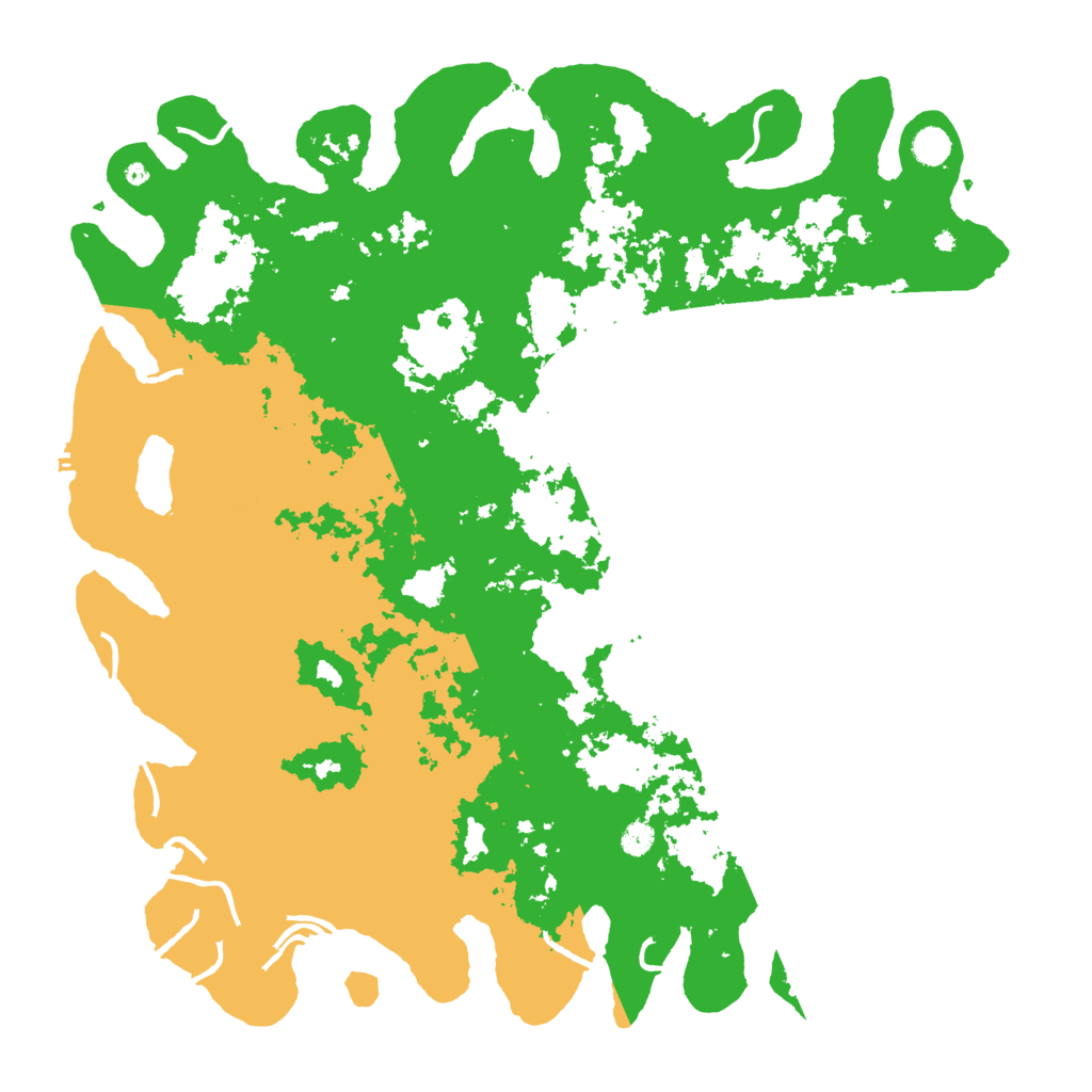 Biome Rust Map: Procedural Map, Size: 5000, Seed: 500440
