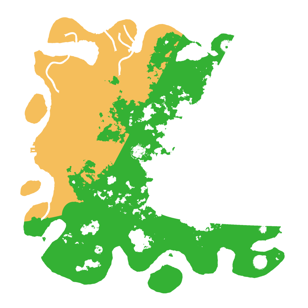 Biome Rust Map: Procedural Map, Size: 3850, Seed: 1560949814