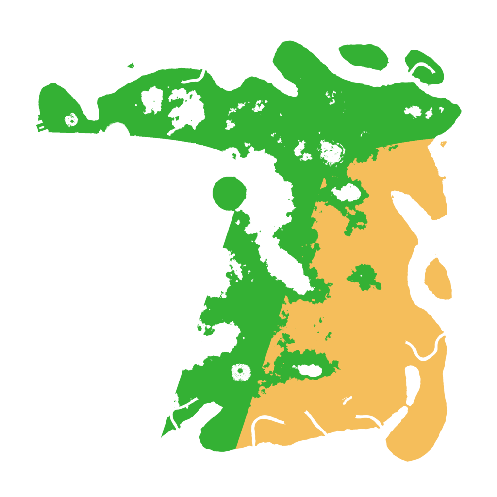 Biome Rust Map: Procedural Map, Size: 4000, Seed: 443058