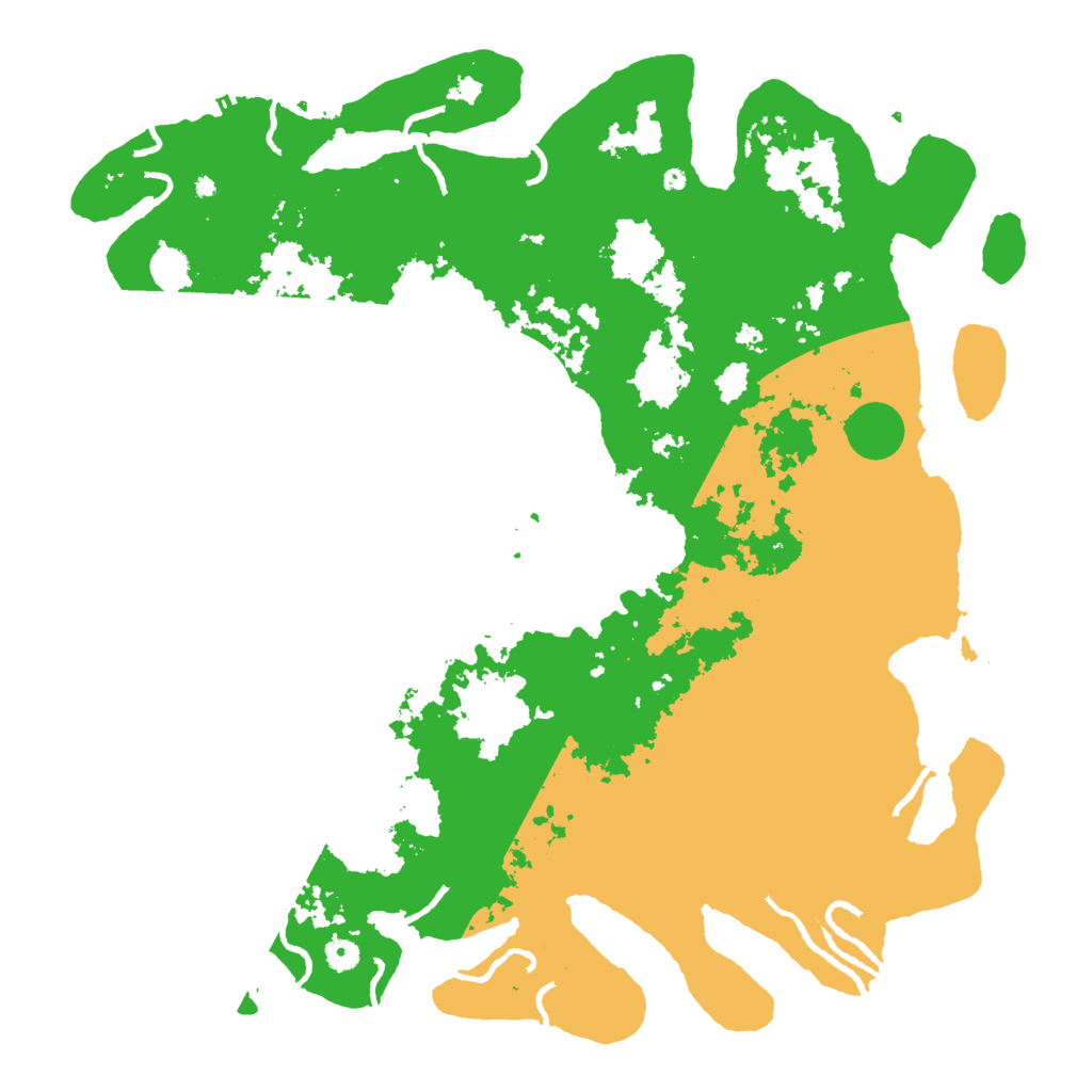 Biome Rust Map: Procedural Map, Size: 5000, Seed: 859692561