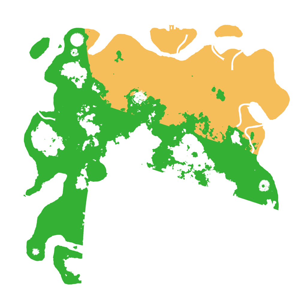 Biome Rust Map: Procedural Map, Size: 4100, Seed: 7930