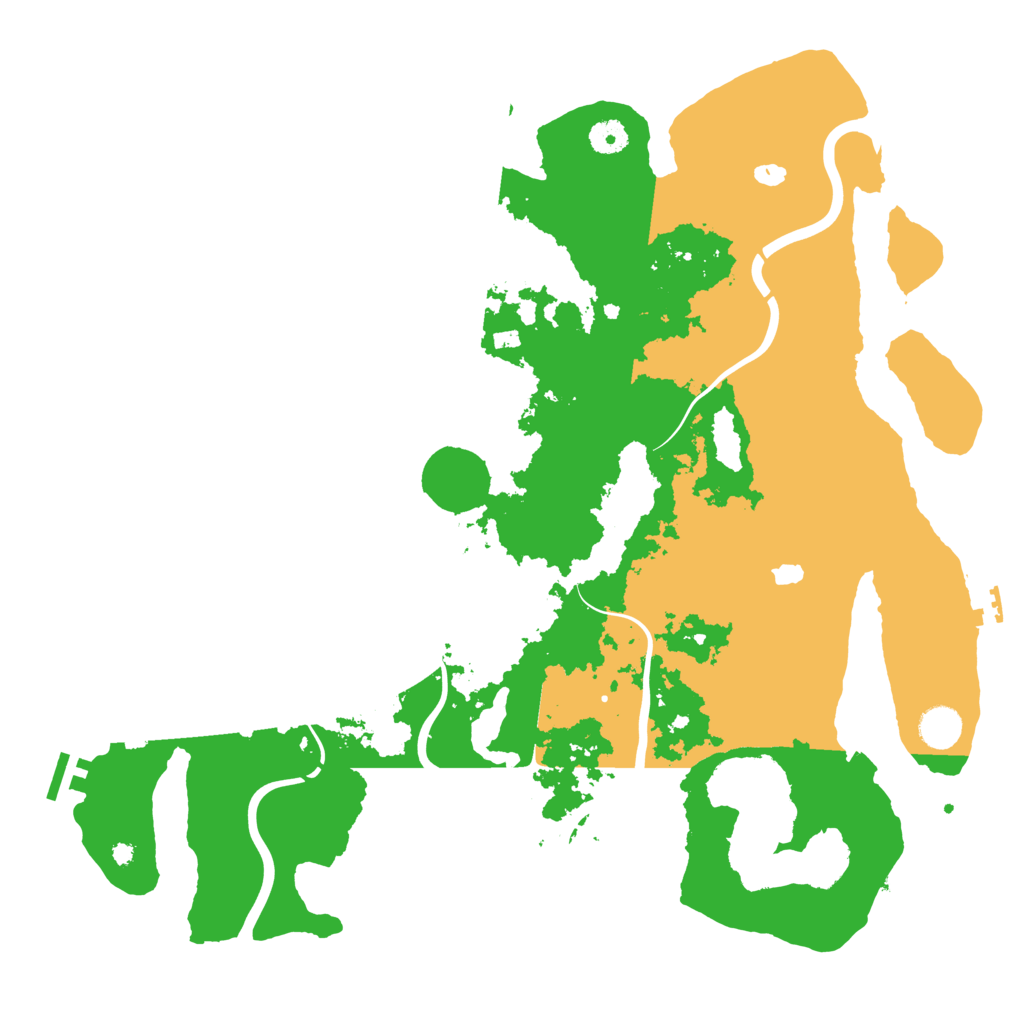 Biome Rust Map: Procedural Map, Size: 4250, Seed: 7259847