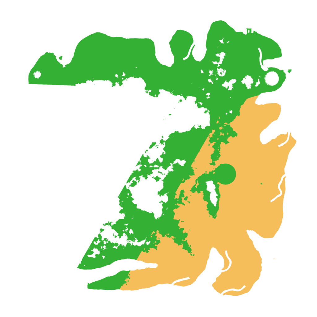 Biome Rust Map: Procedural Map, Size: 4000, Seed: 120641934
