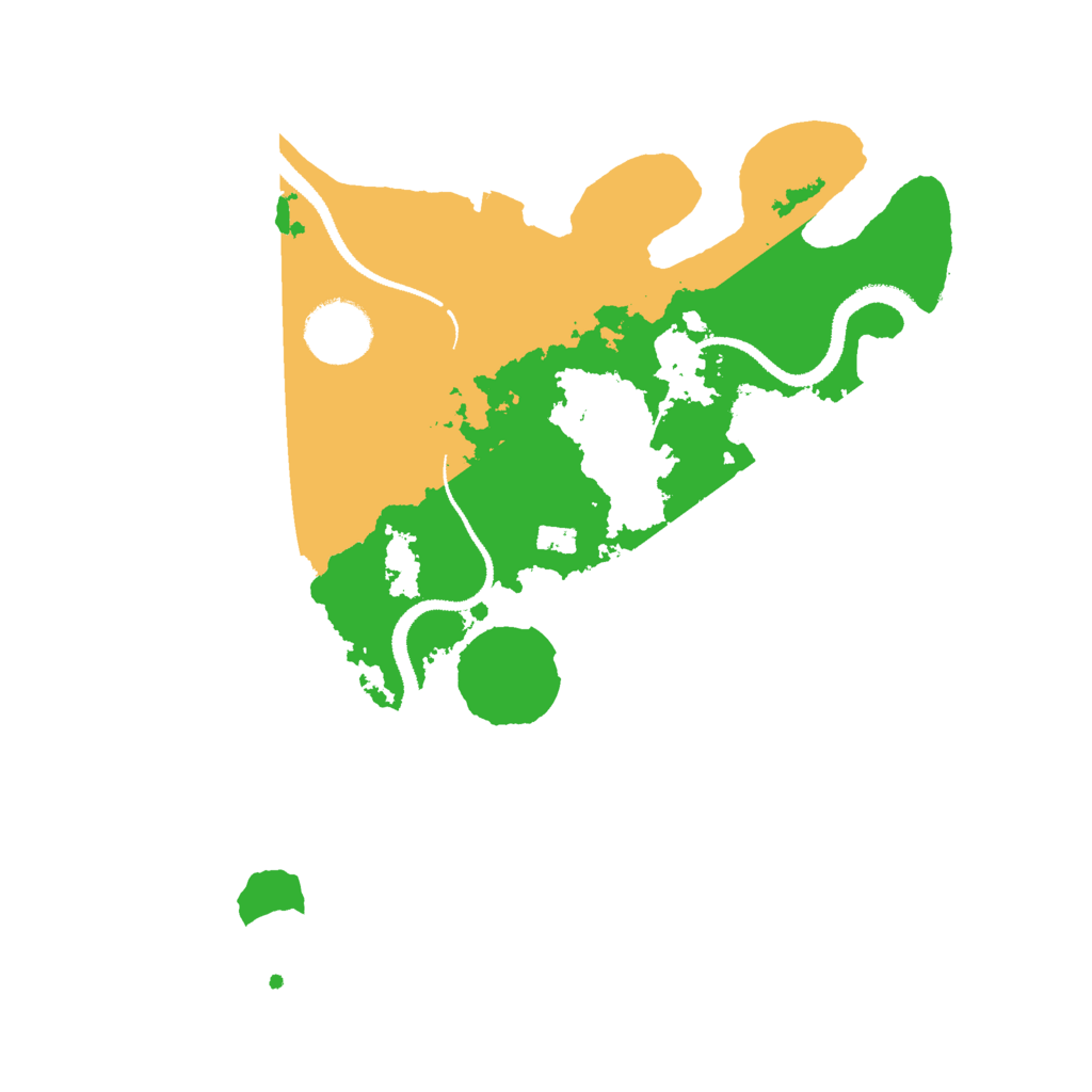 Biome Rust Map: Procedural Map, Size: 3000, Seed: 314