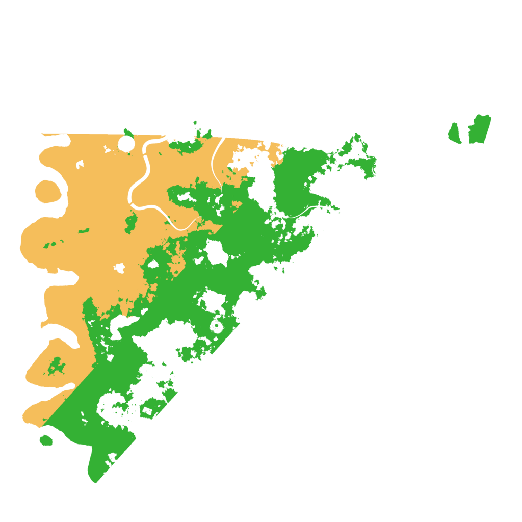 Biome Rust Map: Procedural Map, Size: 6000, Seed: 20022589