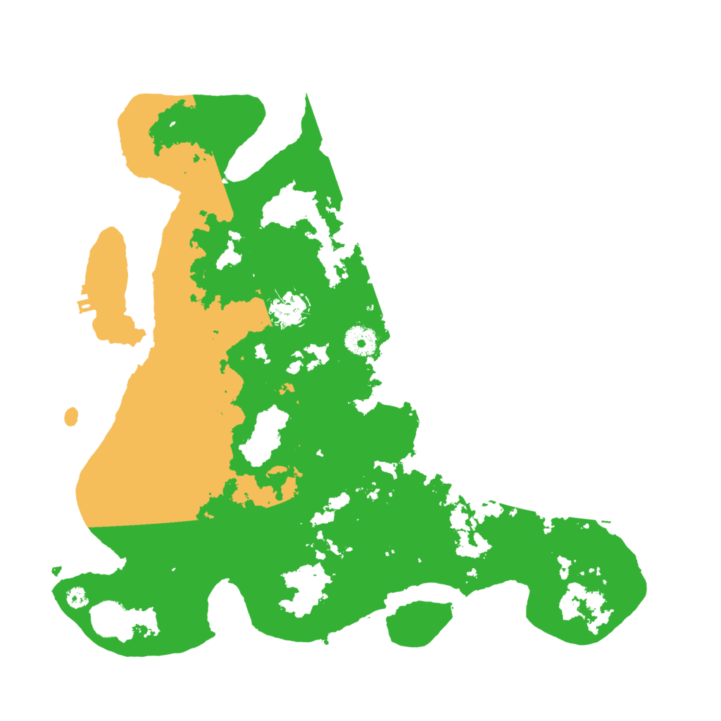 Biome Rust Map: Procedural Map, Size: 3500, Seed: 3000757