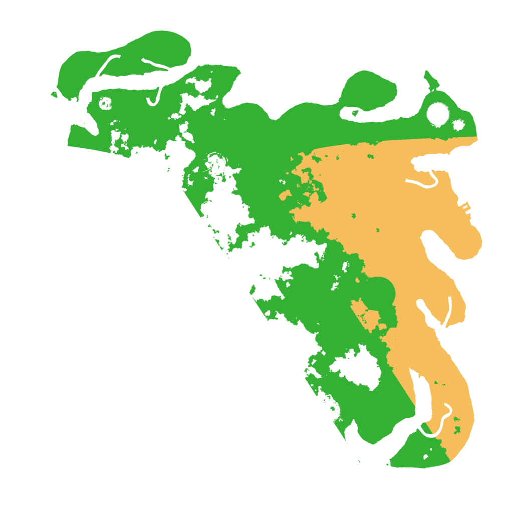 Biome Rust Map: Procedural Map, Size: 4000, Seed: 634553652